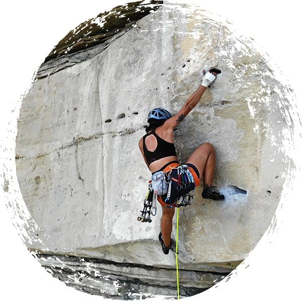 escalade trad initiation